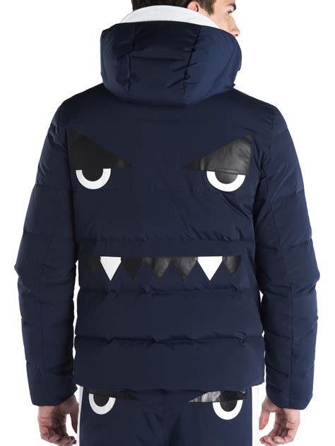 fendi puffer jacket with eyes|farfetch Fendi puffer jacket.